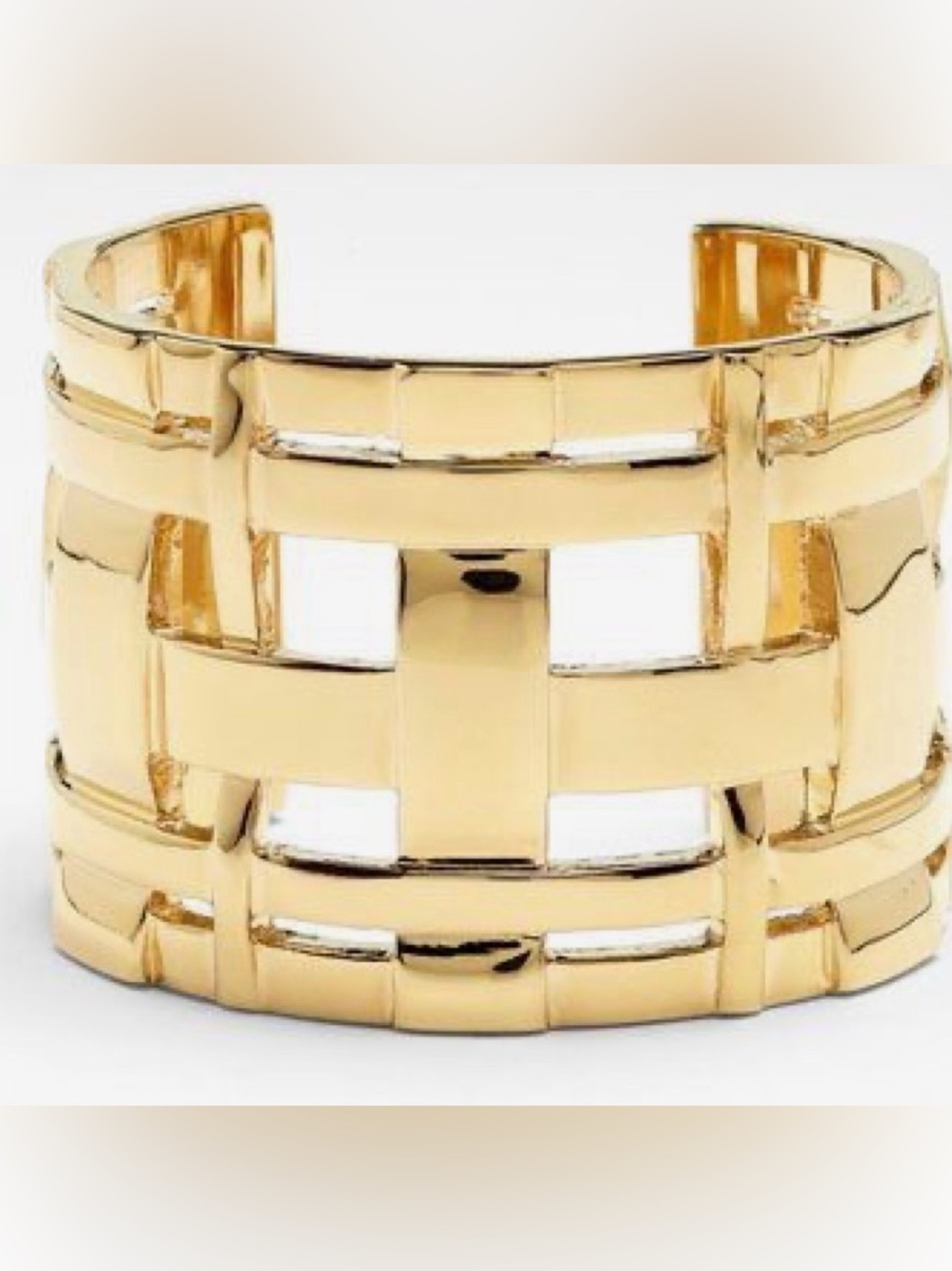 Tory Burch gold cuff bracelet
